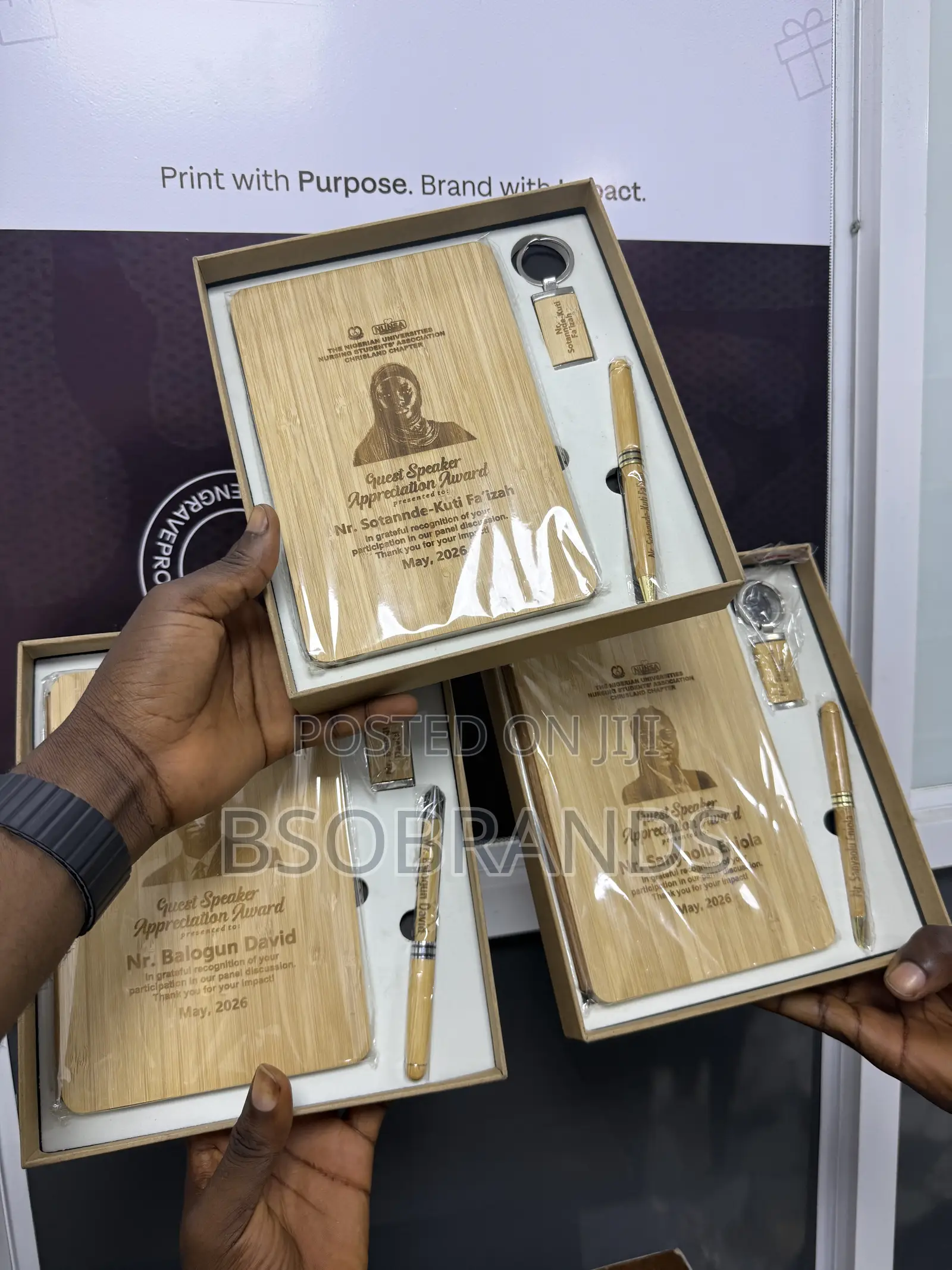 Engraved Notepad