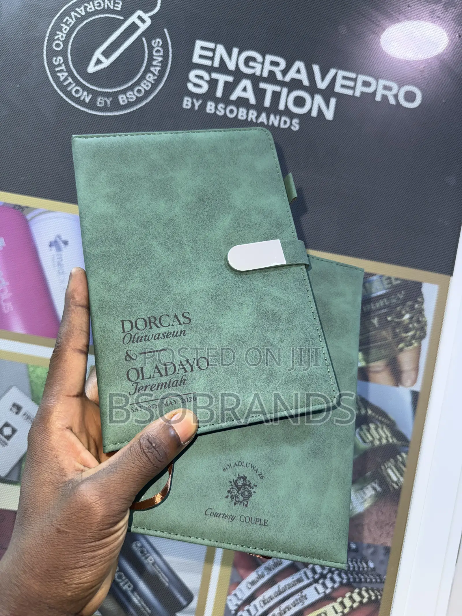 Engraved Notepad