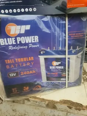 240ahs Blue Power Tubular Battery 12v
