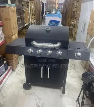 4burner Gas Barbeque Grill Machine