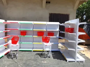 Supermarket Shelves Single Sided