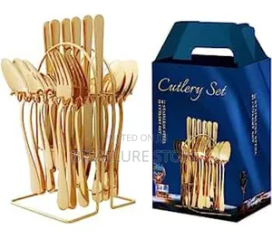 Cutlery Set With Stand