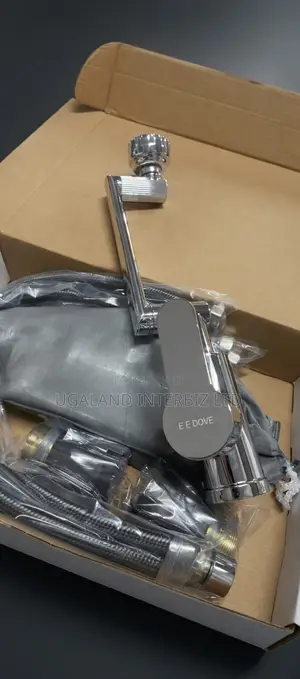 Modern Chrome Mixer