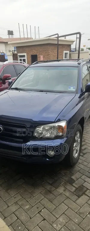 Toyota Highlander Sport 2006 Blue