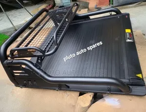 Roller Retractable Tonneau Cover With Rugged Spoiler for Ford F-150
