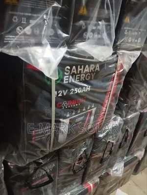 250ahm 12v Sahara Energy Tubular Solar Available Now