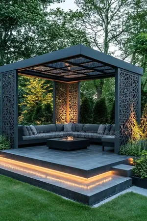 Modern Gazebo for Sit Out and Lounge