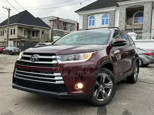 Toyota Highlander Limited Platinum 4x4 V6 (3.5L 6cyl 8A) 2017 Burgundy