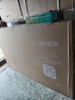 A Brand New 75" Original TCL Television Is Available