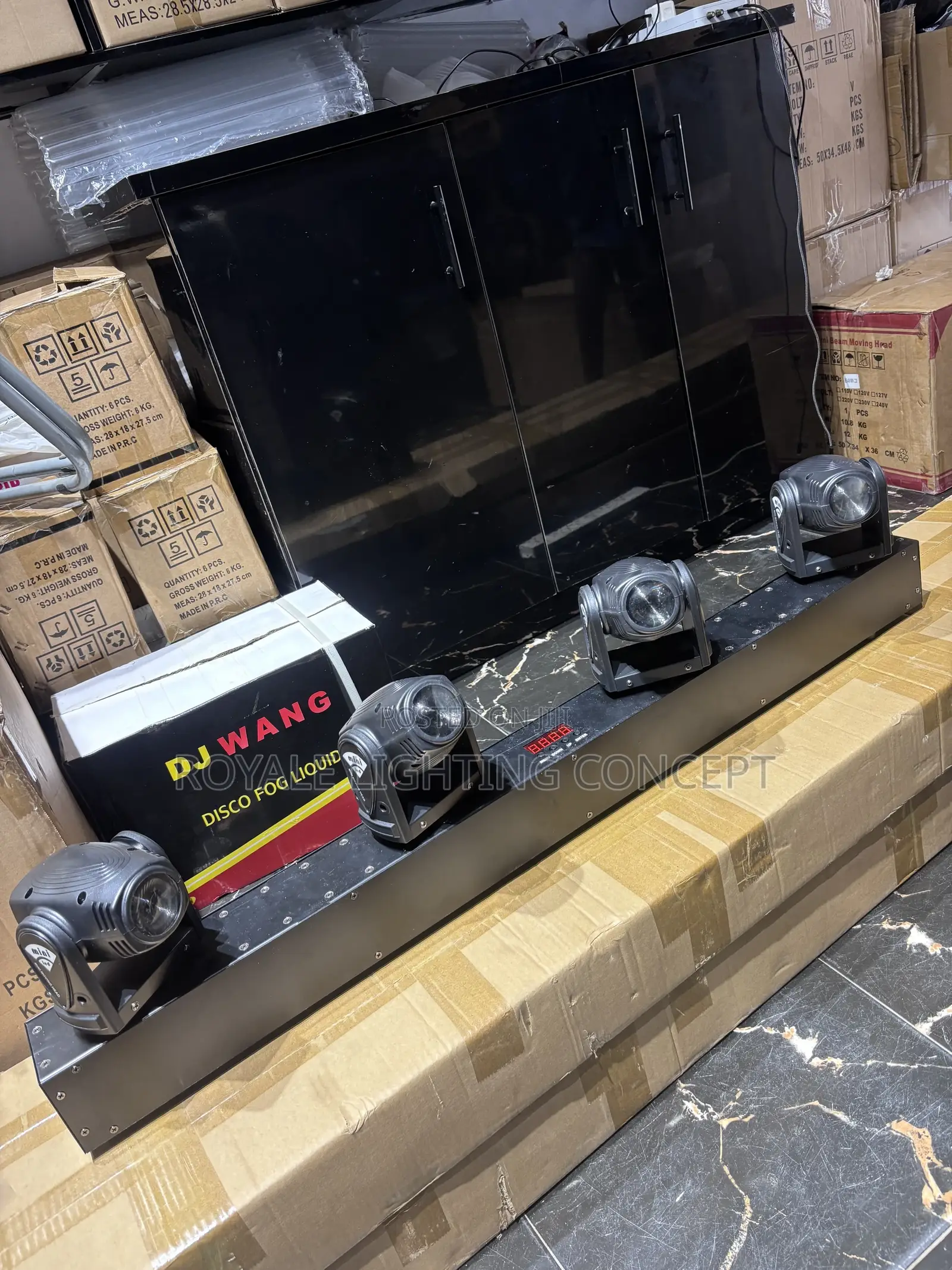 4 Head Baby Beam Light