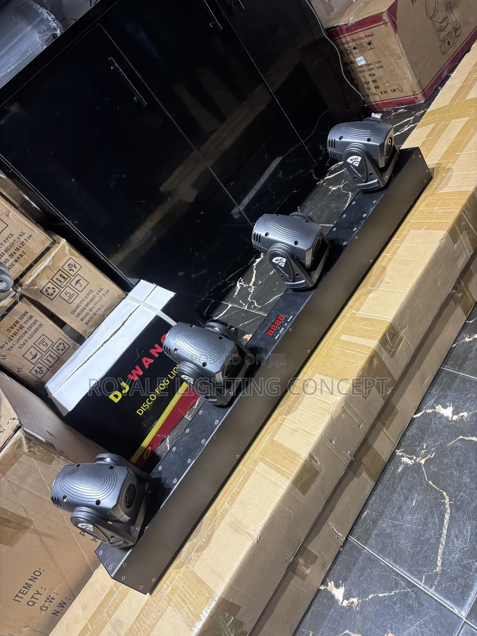 4 Head Baby Beam Light