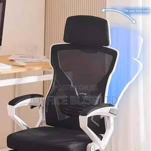 Newly Egornomic Swivel Office Chair With Leg Rest