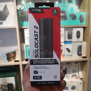 Hyperx Solocast 2 Usb Gaming and Recording Microphone