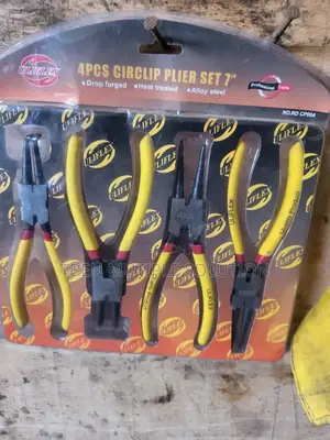 Uliflex 4-Piece 7-Inch Circlip Plier Set