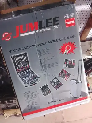 Comprehensive 187-Piece Mechanical and Electrical Tool Set.