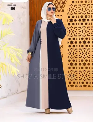 Multi Colour Abaya Dress