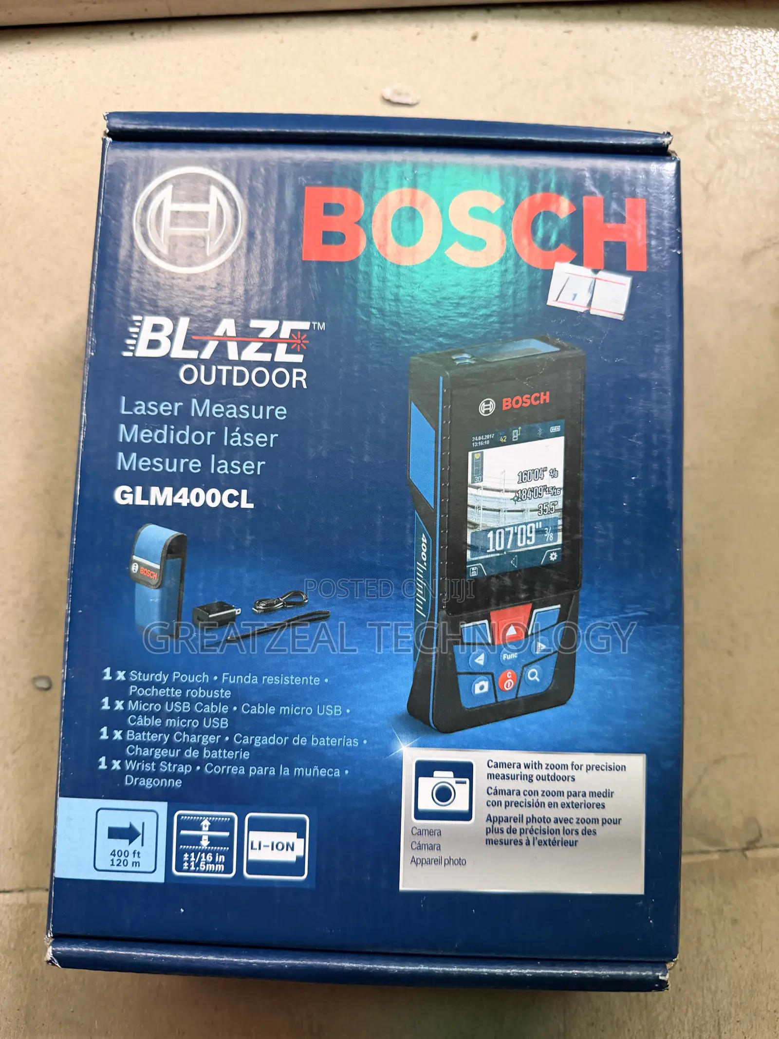 Laser Measuring GLM-400cl