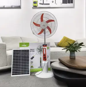 Iwin Rechargeable Solar Fan 18’Inchis