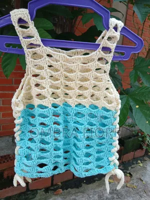 Ready Made Crochet Mesh Top