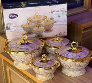 4 Sets Insulated Dinner Plates( Casserole)