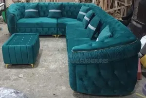 Luxury L-Shaped Sofa Chair