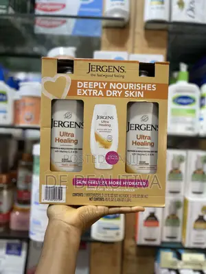 Jergens Ultra Healing Extra Dry Skin Moisturizer Value Pack 3-in-1 Set