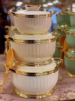 3set Luxury Quality Serving Dish / Food Warmer