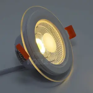 New Design Cob Led Downlight 25w Glass Led Ceiling Panel Light Reces