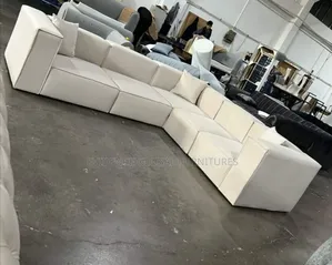 Luxury Upholstery L-Shaped Sofa Chair