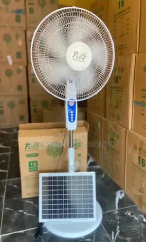 Solar Rechargeable Fan