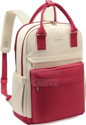 Lv Laptop Backpack for Women Girls, 15.6 Inch