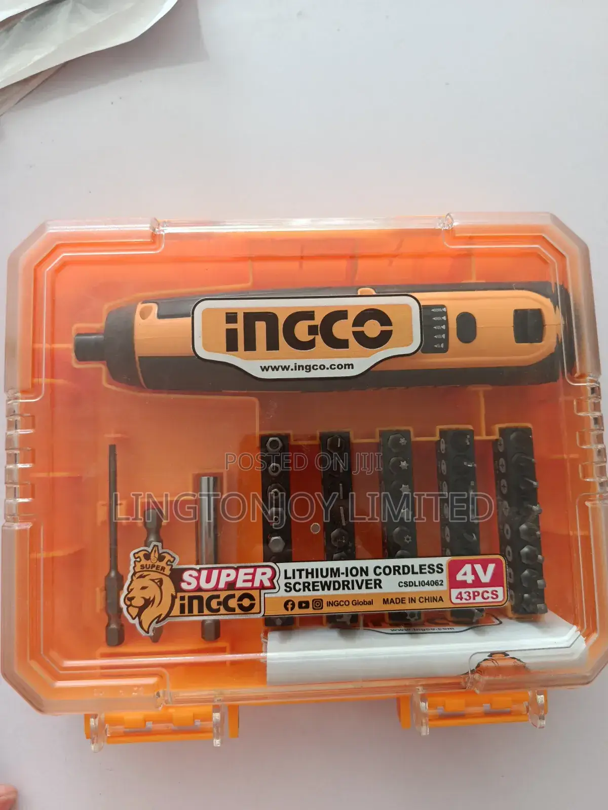 Ingco Cordless Screwdriver