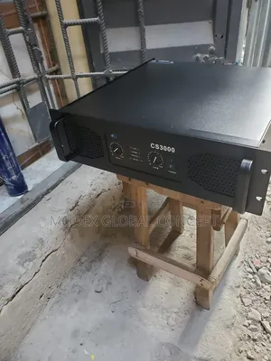Professional Power Amplifier Designed for Stage and Sound System Use.