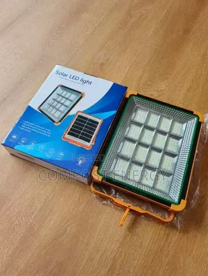 300w/10000mah Solar Rechargeable Flood Light, Bright Lumens