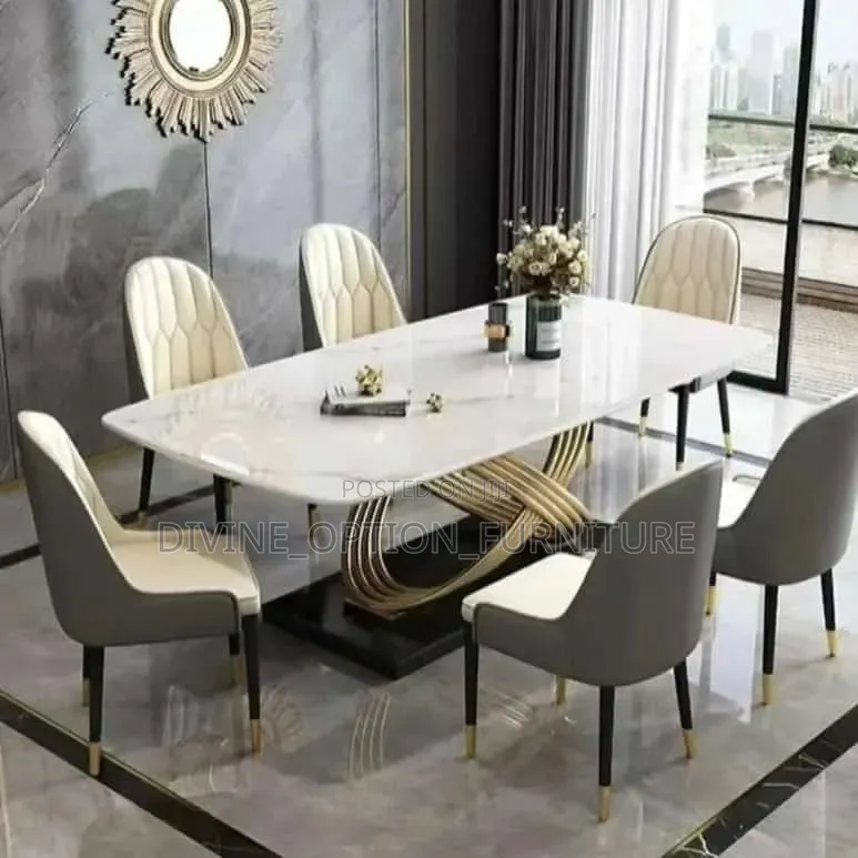 Dinning Table With 6 Chairs