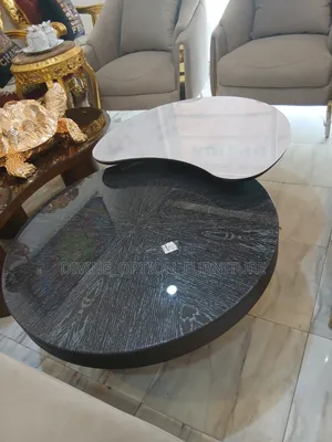 Contemporary Center Table With Side Stool