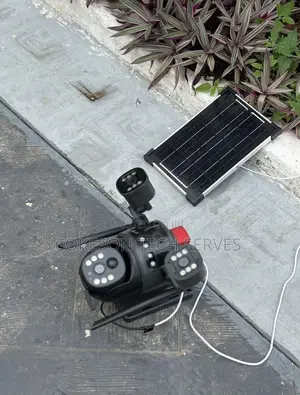 Solar PTZ Camera With Mobile Phone Access