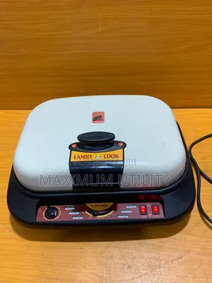 Family Cook Multi-Functional Grilling Electric Frying Pan and Cooker