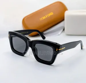 Pure Quality Tom Ford Luxury Thick Frame Dark/Transparent Lens