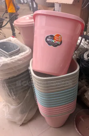 Myhome Household Series Plastic Buckets
