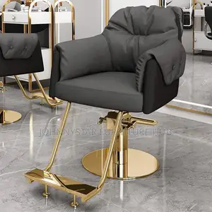 Gold High Quality Barbing Salon Chair