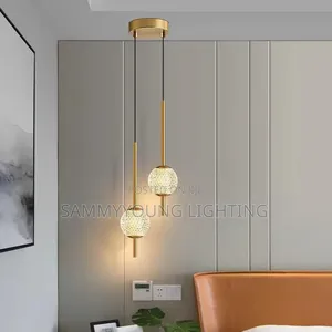 Quality Bulb Nordic Pendant Chandelier Bedside Light
