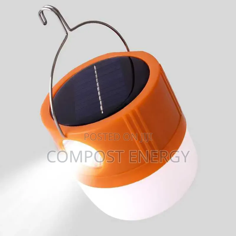 Solar Rechargeable White Led Bulb