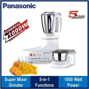 Panasonic Mixer Grinder, 1000w Mx-Ac210