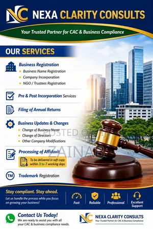Nexa Clarity Consult We Specialize in Cac Registration Compliance