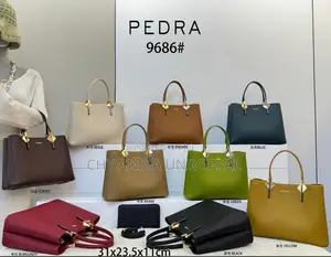 Pedra High Quality Leather 2 in 1 Handbag