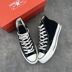 Original Converse Black White Soles