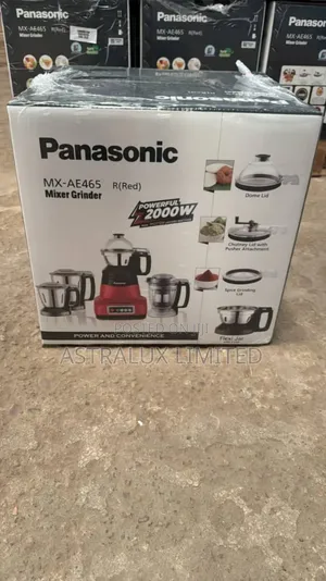 Mx-Ae465 2000w Panasonic 4 Jar Mixer Grinder