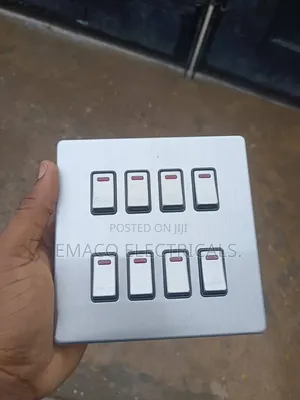 8 Gang M2 Multiple Switch Socket