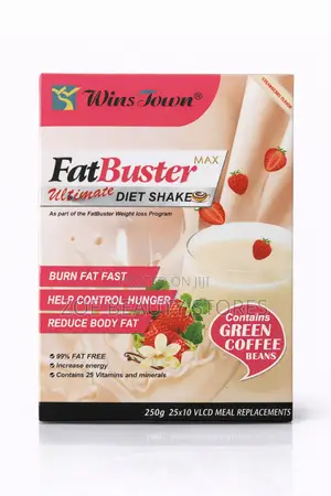 Wins Town Fatbuster Max Ultimate Diet Shake (Strawberry Flavor)